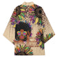 Black Her Story Sunshine Hurricane Kimono Empowered Black Woman - African Pride