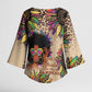 Black Her Story Sunshine Hurricane Kimono Sleeve Blouse Empowered Black Woman - African Pride