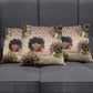 Black Her Story Sunshine Hurricane Pillow Cover Empowered Black Woman - African Pride