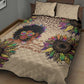 Black Her Story Sunshine Hurricane Quilt Bed Set Empowered Black Woman - African Pride