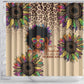 Black Her Story Sunshine Hurricane Shower Curtain Empowered Black Woman - African Pride