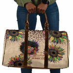 Black Her Story Sunshine Hurricane Travel Bag Empowered Black Woman - African Pride