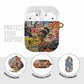 Black Her Story Graffiti Queen AirPods Case Black Woman Empowerment - African Pride