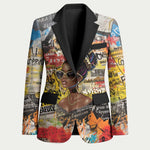 Black Her Story Graffiti Queen Blazer Black Woman Empowerment - African Pride