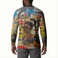 Black Her Story Graffiti Queen Button Sweatshirt Black Woman Empowerment