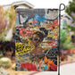 Black Her Story Graffiti Queen Garden Flag Black Woman Empowerment - African Pride