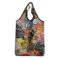 Black Her Story Graffiti Queen Grocery Bag Black Woman Empowerment - African Pride