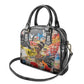 Black Her Story Graffiti Queen Shoulder Handbag Black Woman Empowerment - African Pride