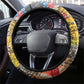 Black Her Story Graffiti Queen Steering Wheel Cover Black Woman Empowerment - African Pride
