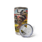 Black Her Story Graffiti Queen Tumbler Cup Black Woman Empowerment - African Pride