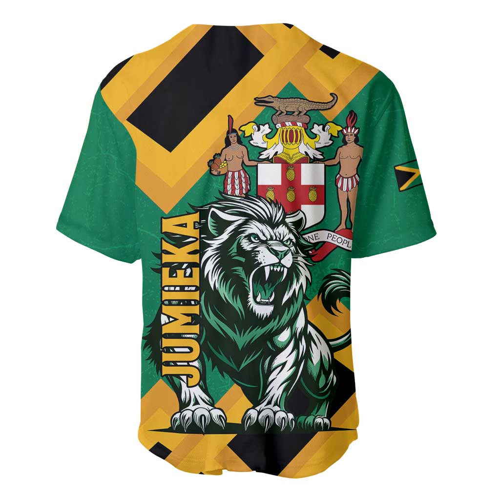 Jumieka Baseball Jersey Lion With Coat Of Arms