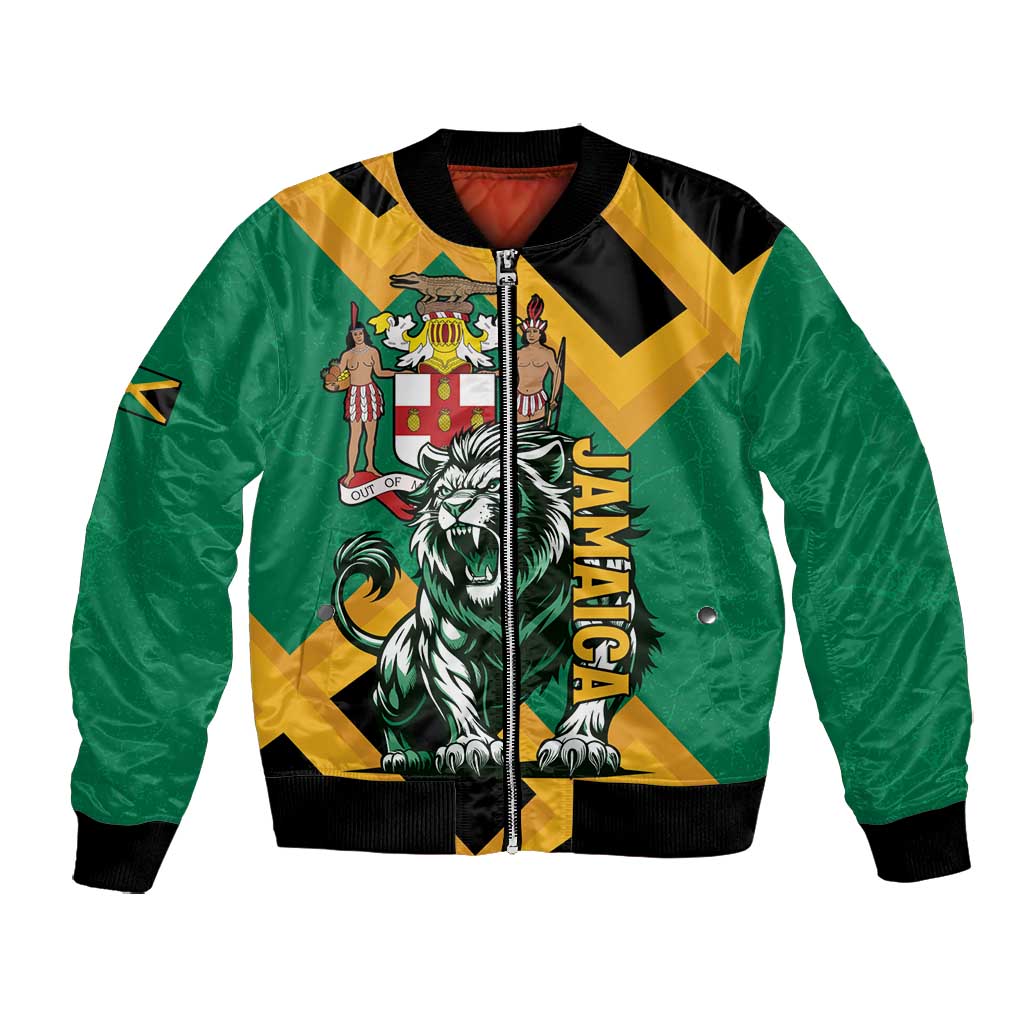 Jumieka Bomber Jacket Lion With Coat Of Arms