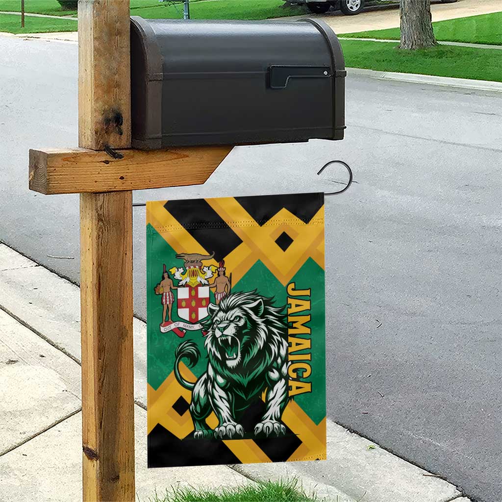 Jumieka Garden Flag Lion With Coat Of Arms