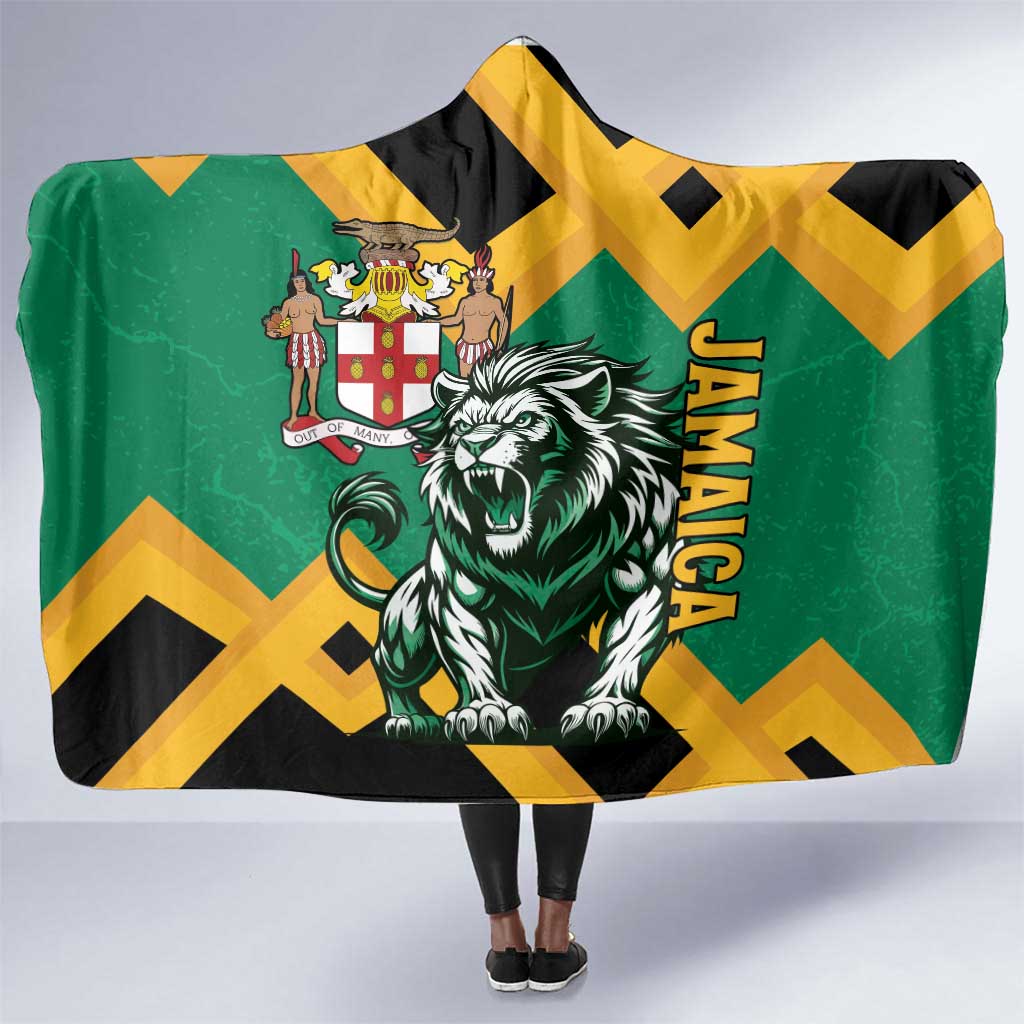 Jumieka Hooded Blanket Lion With Coat Of Arms