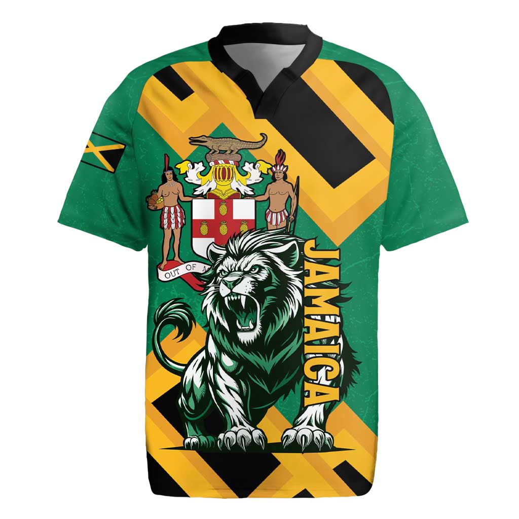 Jumieka Rugby Jersey Lion With Coat Of Arms