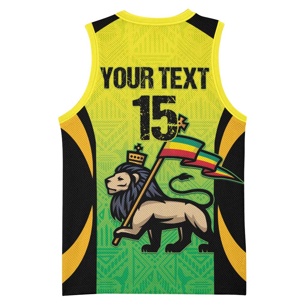 Custom Jamaica Football Basketball Jersey Go Champions LT15