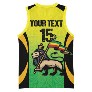 Custom Jamaica Football Basketball Jersey Go Champions LT15