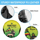 Custom Jamaica Football Spare Tire Cover Go Champions