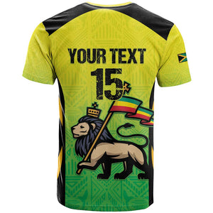 Custom Jamaica Football T shirt Go Champions