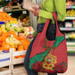 Personalised Morocco Grocery Bag Coat Of Arms - Islamic Mix African Patterns