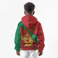 Personalised Morocco Kid Hoodie Coat Of Arms - Islamic Mix African Patterns
