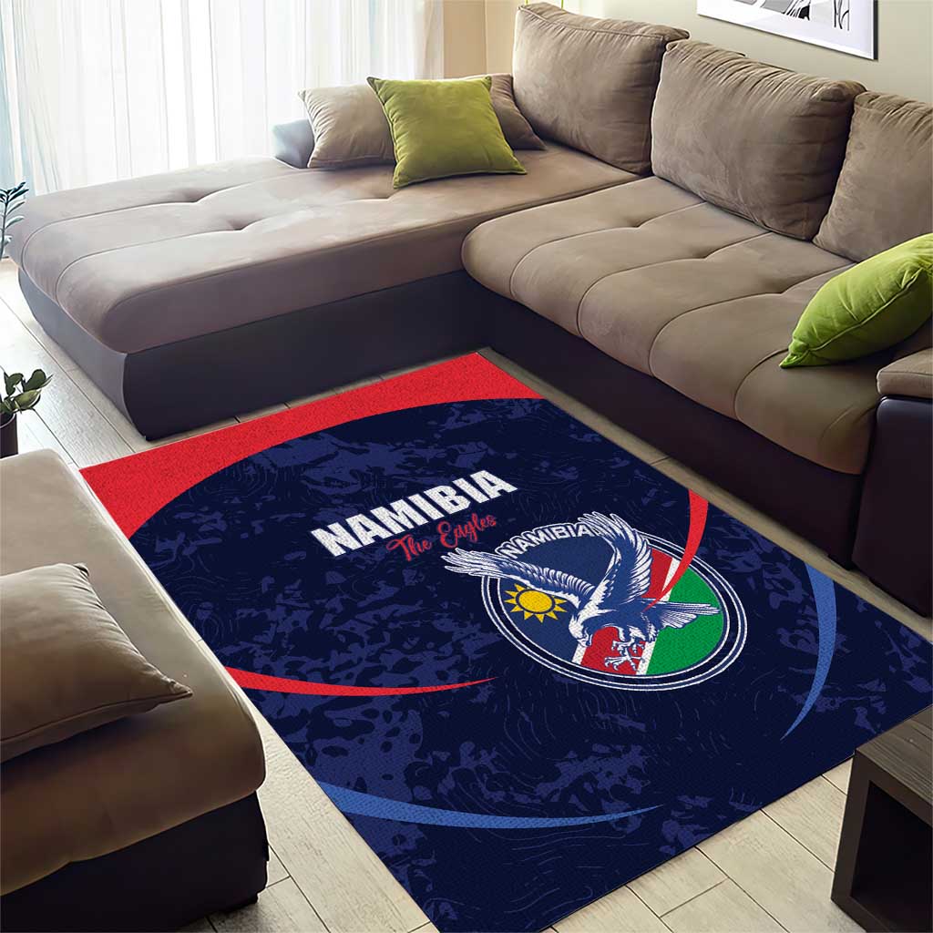 Namibia Cricket Area Rug Come On Eagles