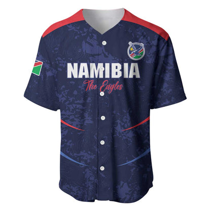 Namibia Cricket Custom Baseball Jersey Come On Eagles