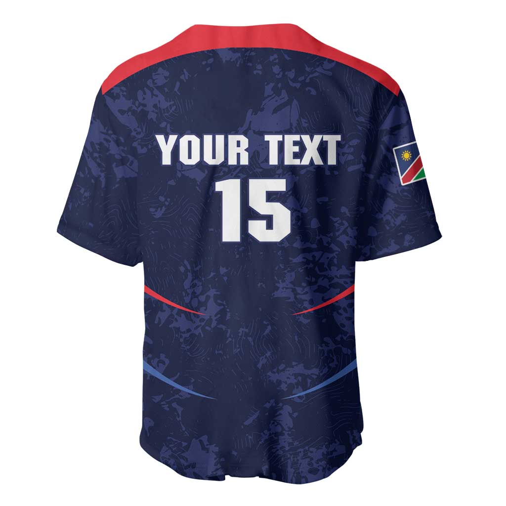 Namibia Cricket Custom Baseball Jersey Come On Eagles
