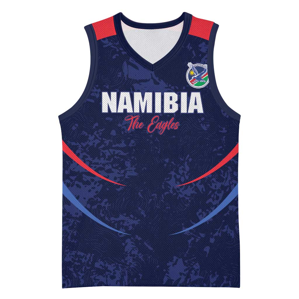 Namibia Cricket Custom Basketball Jersey Come On Eagles