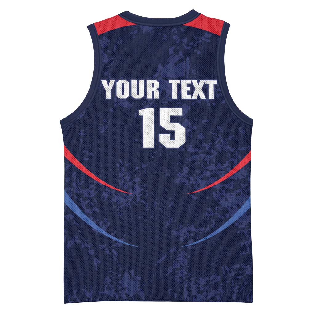 Namibia Cricket Custom Basketball Jersey Come On Eagles