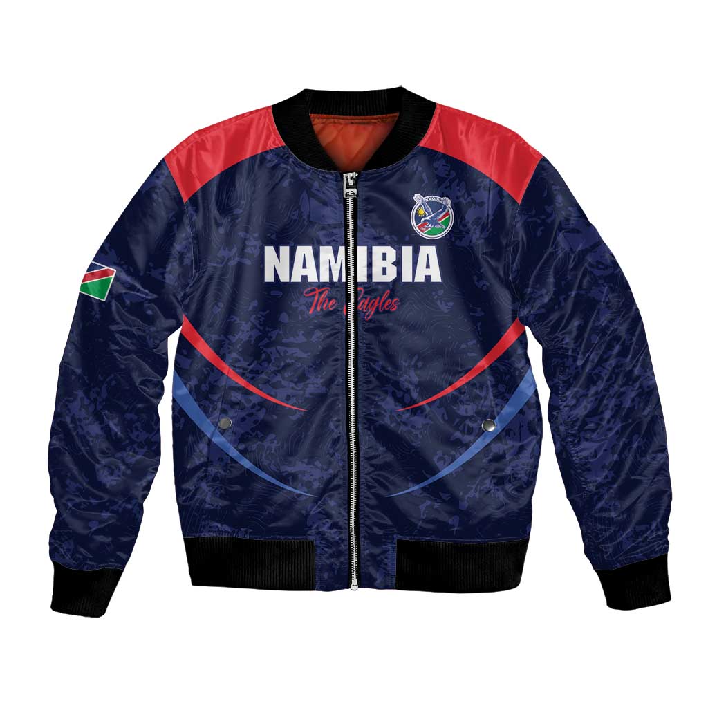 Namibia Cricket Custom Bomber Jacket Come On Eagles