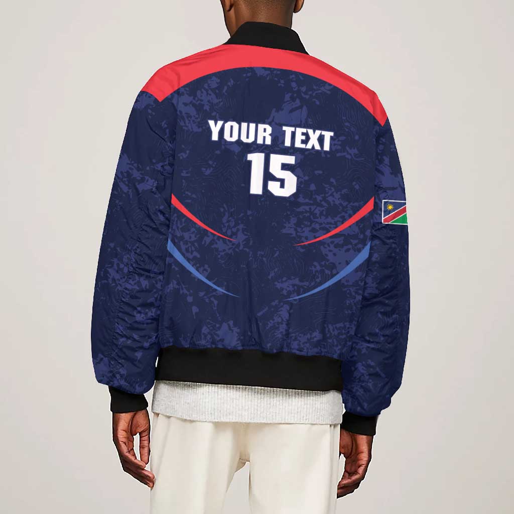 Namibia Cricket Custom Bomber Jacket Come On Eagles