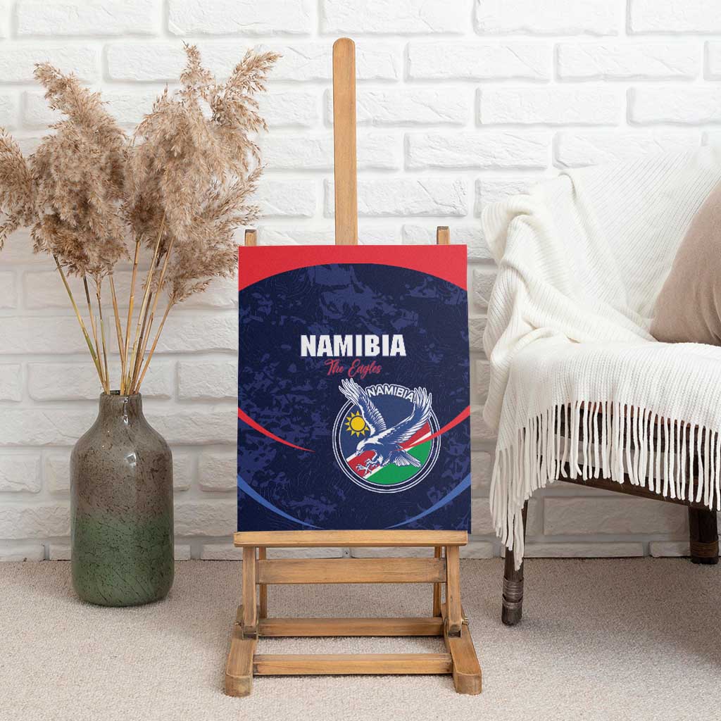 Namibia Cricket Canvas Wall Art Come On Eagles
