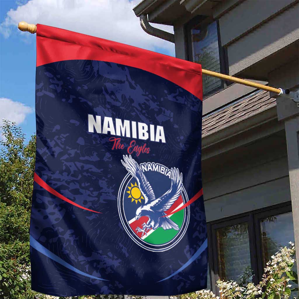 Namibia Cricket Garden Flag Come On Eagles