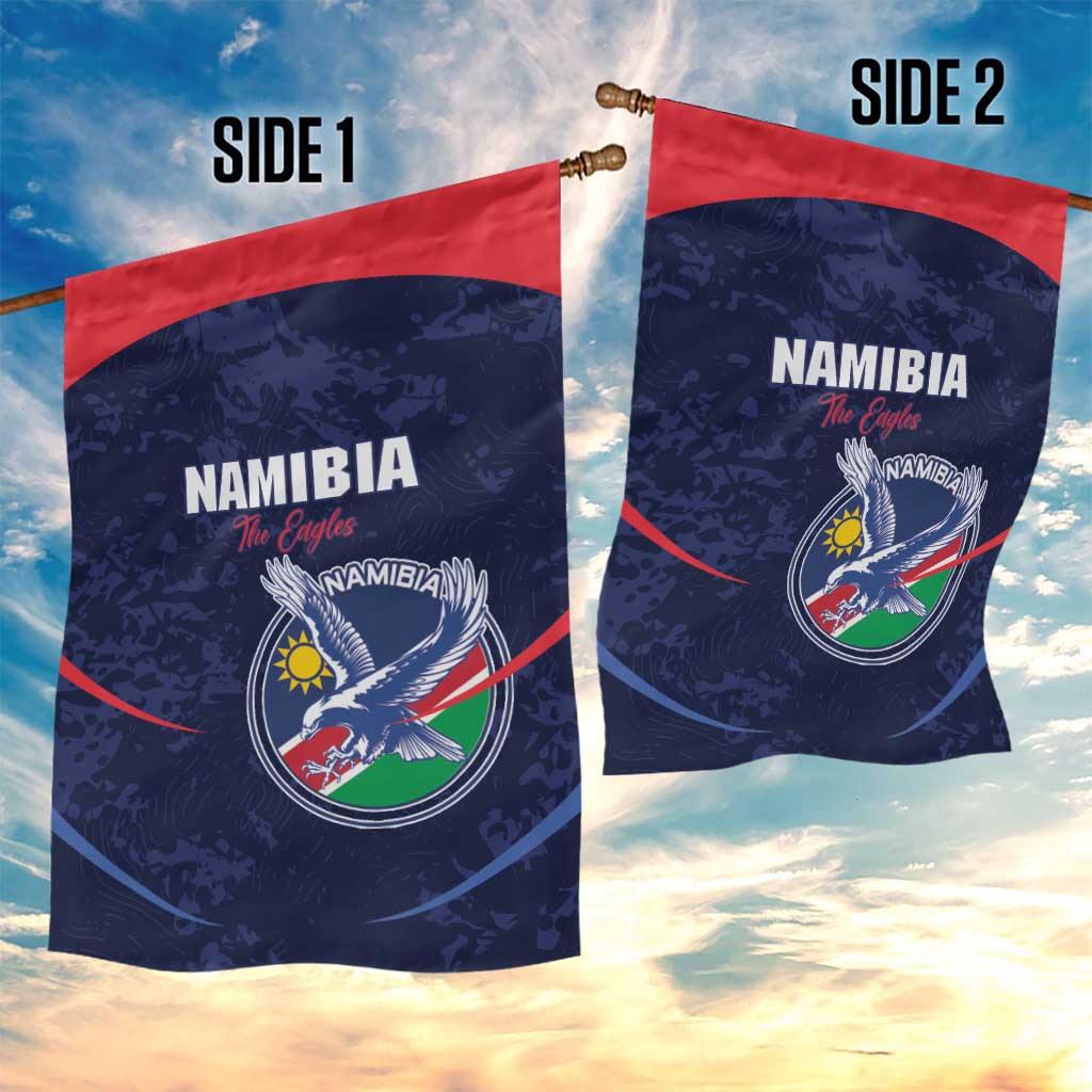 Namibia Cricket Garden Flag Come On Eagles