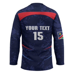 Namibia Cricket Custom Hockey Jersey Come On Eagles