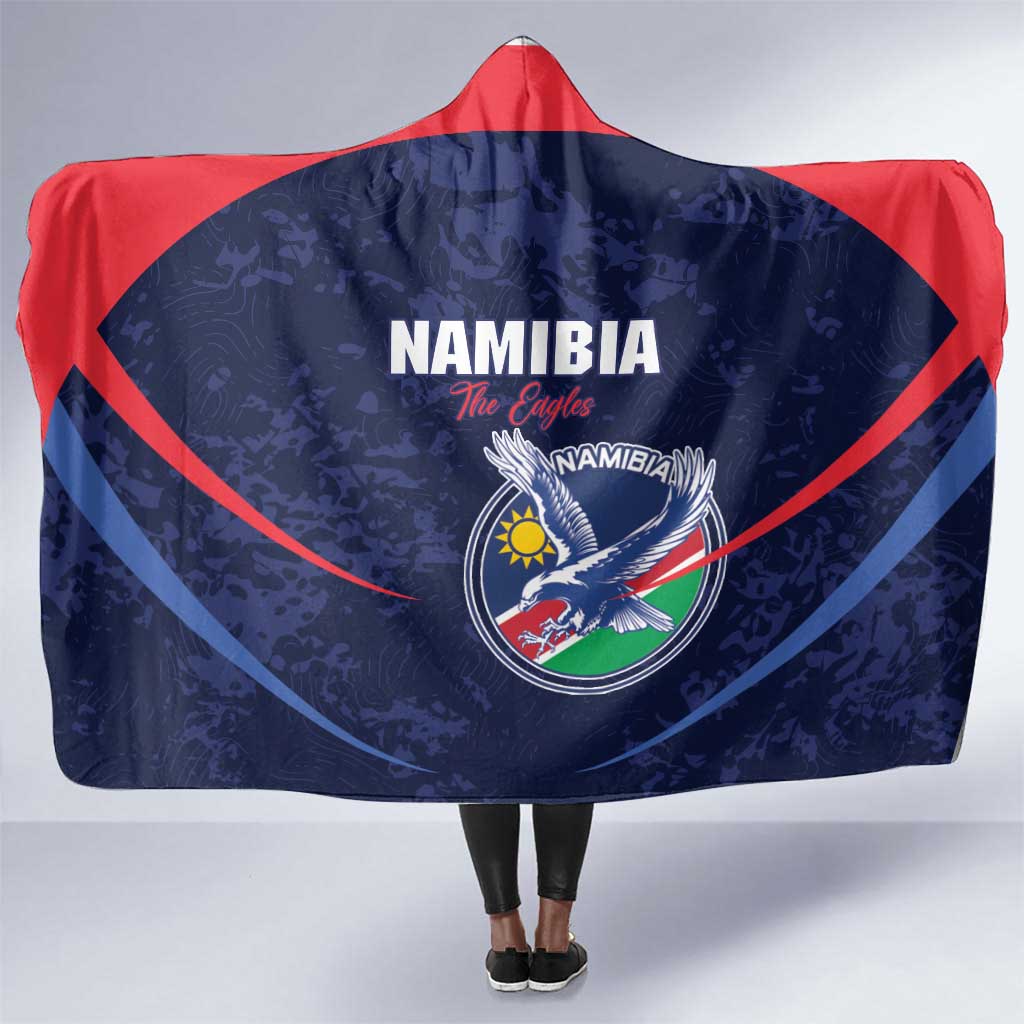 Namibia Cricket Hooded Blanket Come On Eagles