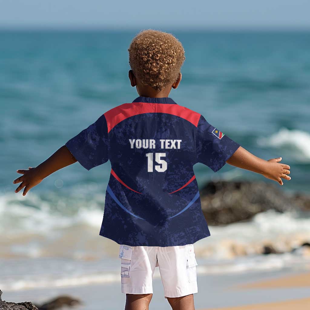 Namibia Cricket Custom Kid Hawaiian Shirt Come On Eagles