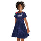 Namibia Cricket Custom Kid Short Sleeve Dress Come On Eagles