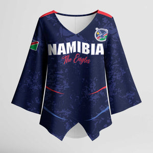 Namibia Cricket Custom Kimono Sleeve Blouse Come On Eagles