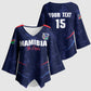 Namibia Cricket Custom Kimono Sleeve Blouse Come On Eagles