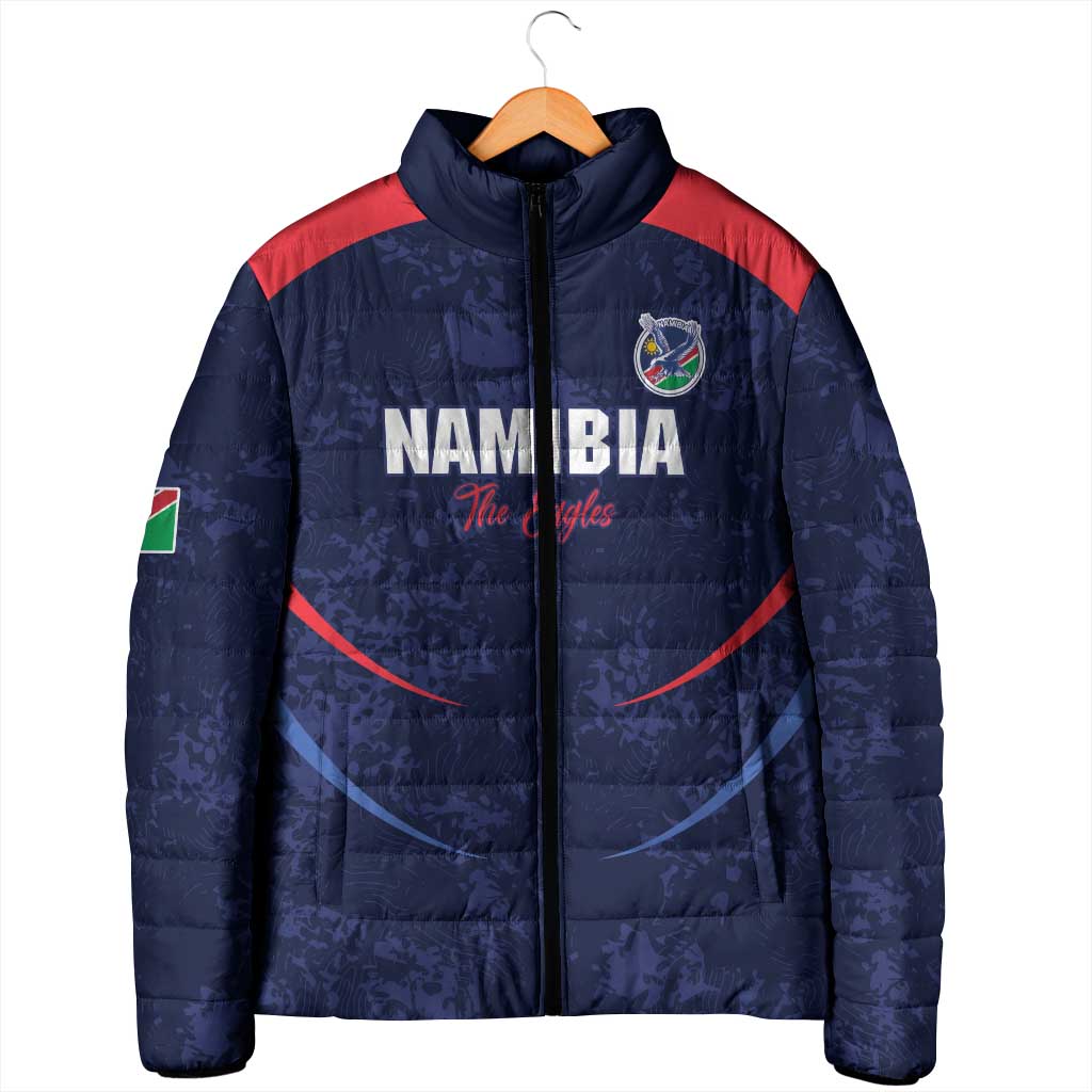 Namibia Cricket Custom Padded Jacket Come On Eagles