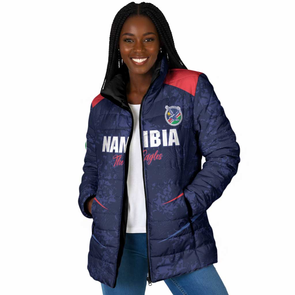 Namibia Cricket Custom Padded Jacket Come On Eagles