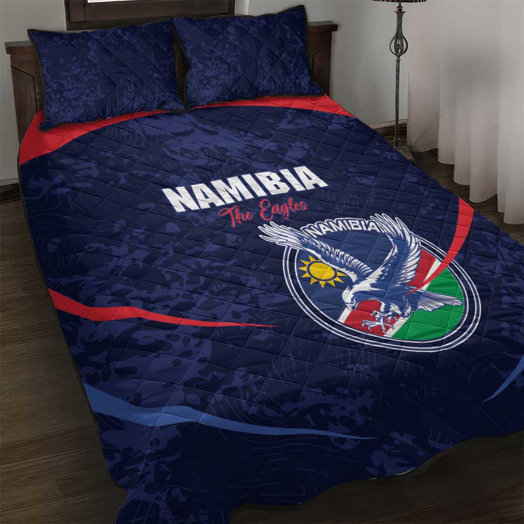 Namibia Cricket Quilt Bed Set Come On Eagles