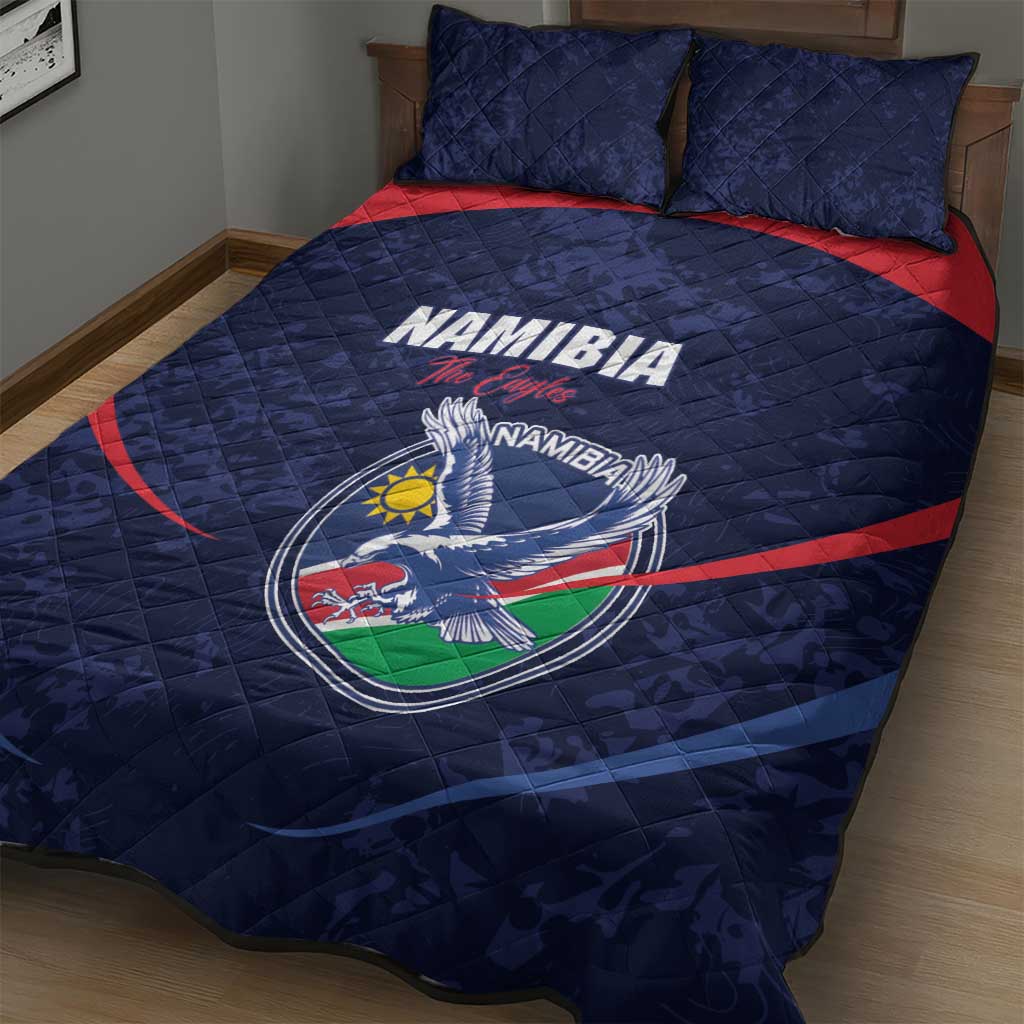 Namibia Cricket Quilt Bed Set Come On Eagles