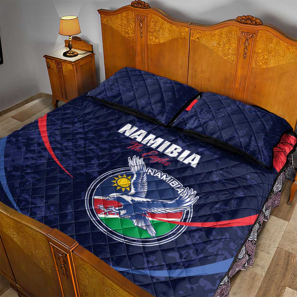 Namibia Cricket Quilt Bed Set Come On Eagles