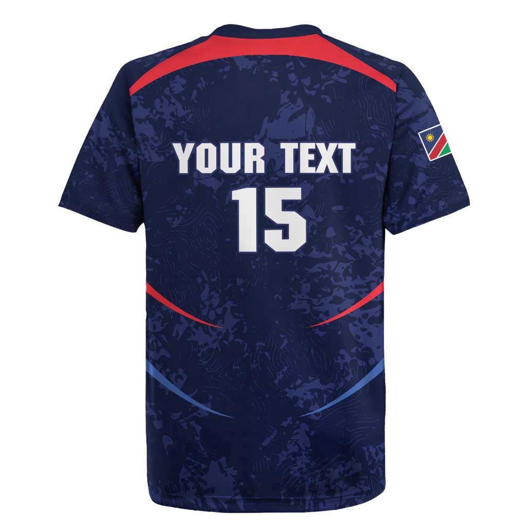 Namibia Cricket Custom Rugby Jersey Come On Eagles