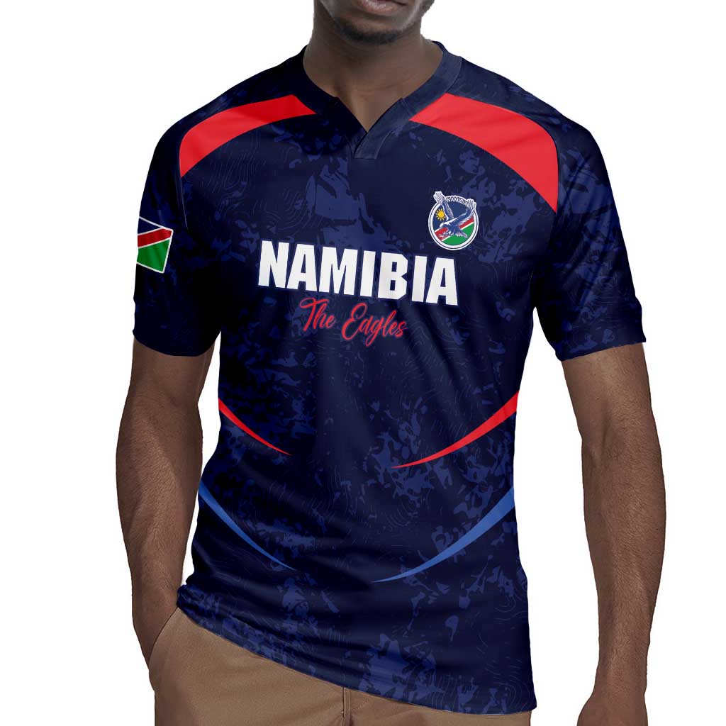 Namibia Cricket Custom Rugby Jersey Come On Eagles