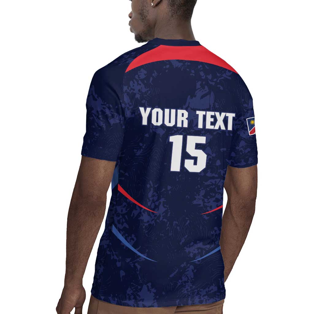 Namibia Cricket Custom Rugby Jersey Come On Eagles