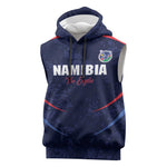 Namibia Cricket Custom Sleeveless Hoodie Come On Eagles